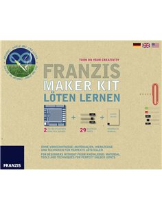 Pacchetto di apprendimento Franzis Verlag Maker Kit Löten Lernen 65318 da 14 anni