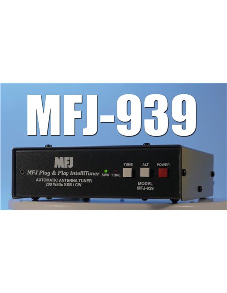 MFJ-939K Accordatore automatico HF PLUG AND PLAY 200Watt con cavo Kenwood